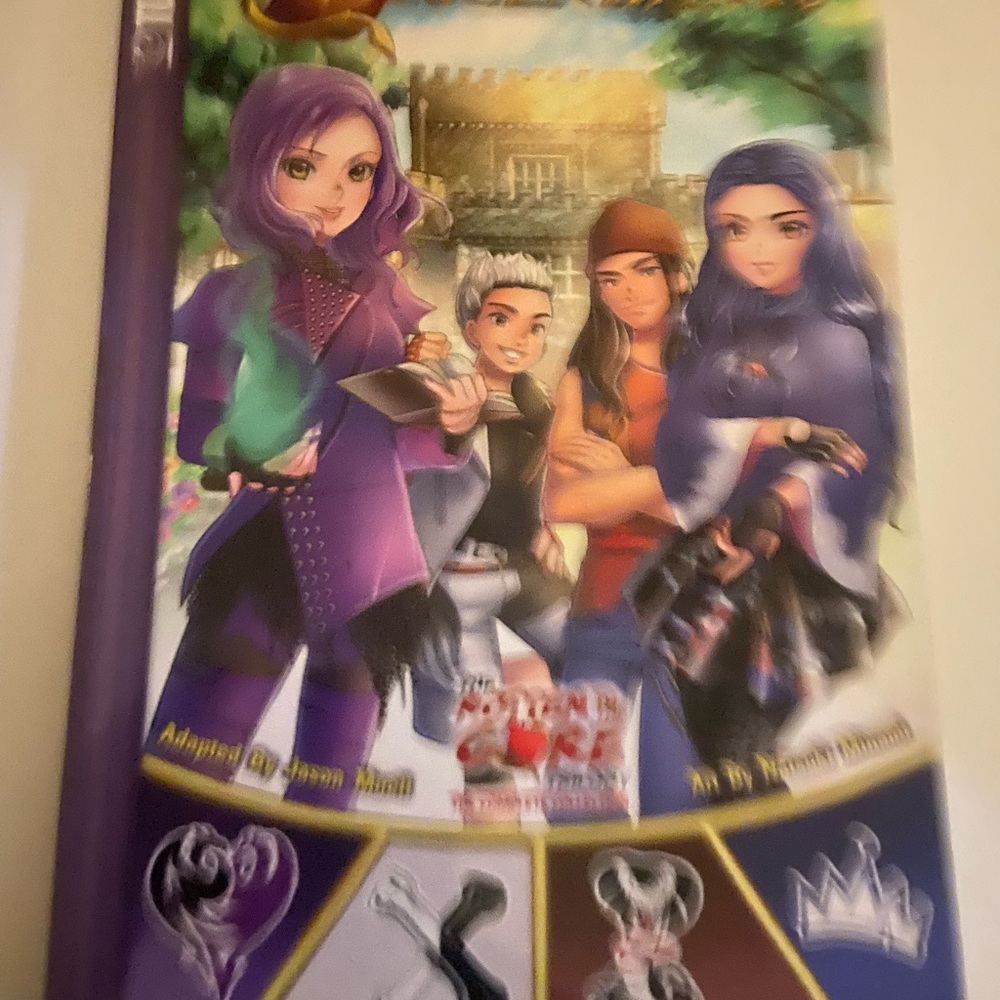 Vibrant Graphic Novel with Colorful Characters